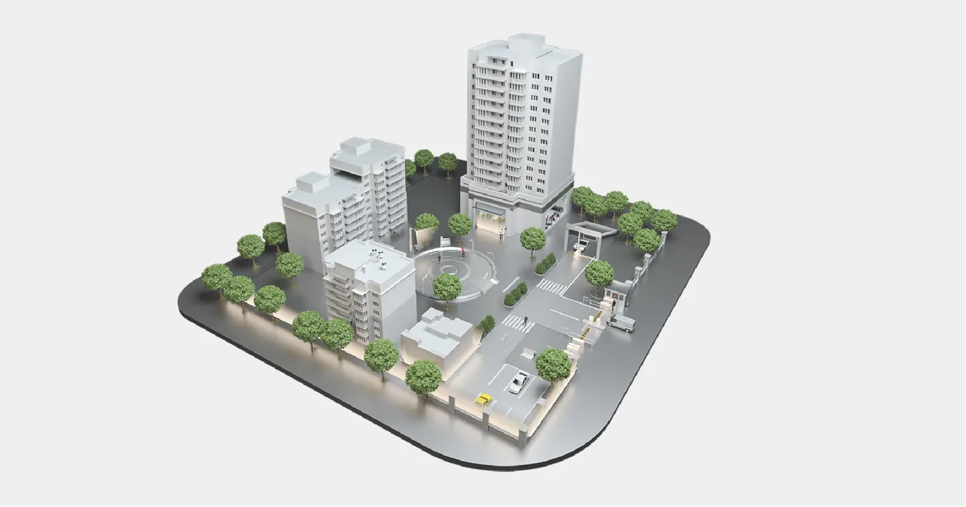 Así se integra la seguridad de un condominio